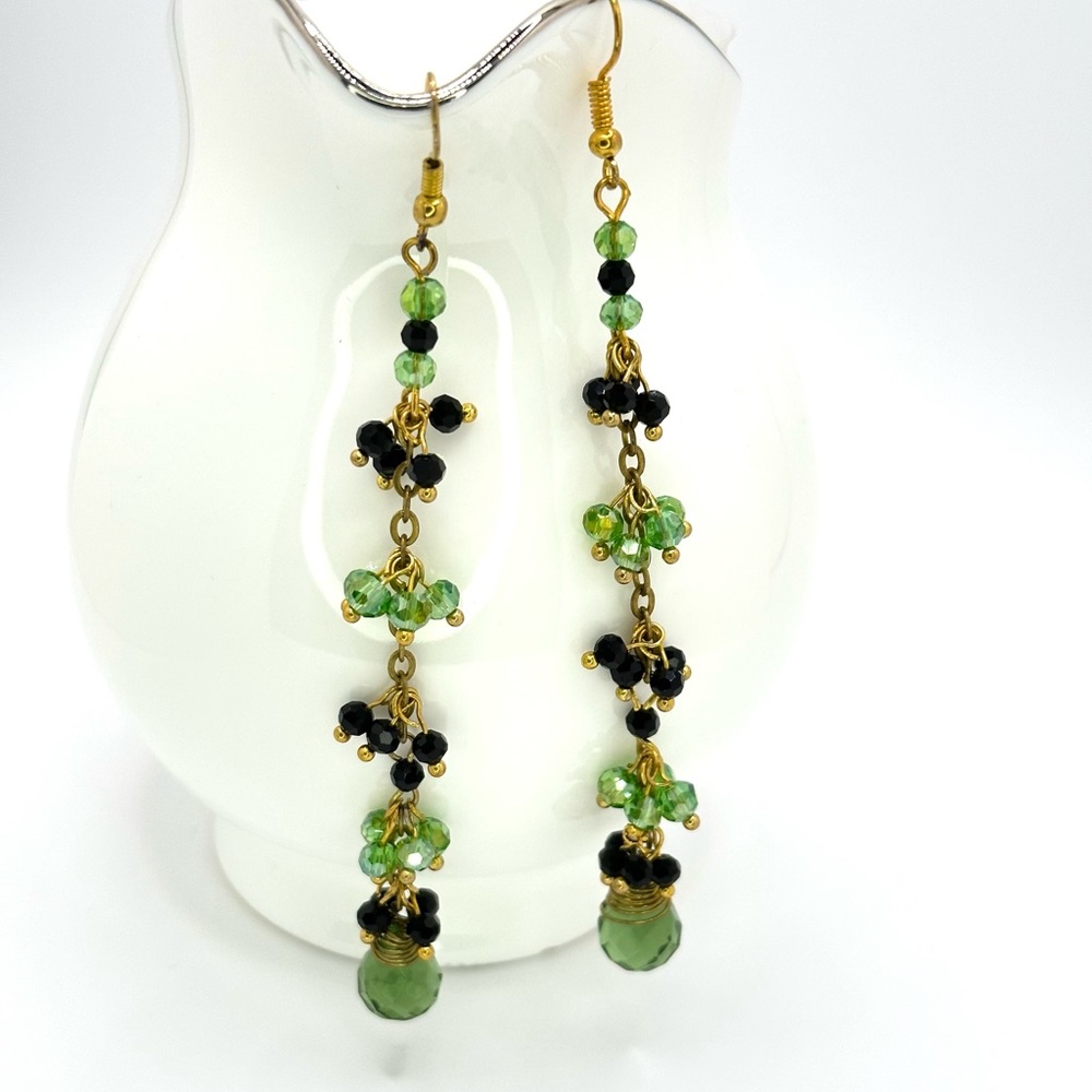 Elegant  4" Earrings